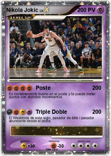 Pokemon Nikola Jokic