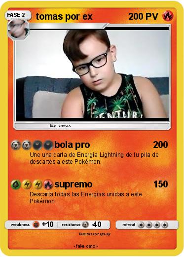 Pokemon tomas por ex