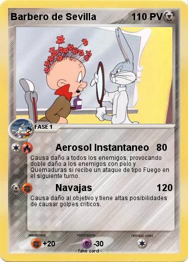 Pokemon Barbero de Sevilla