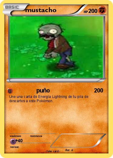 Pokemon mustacho