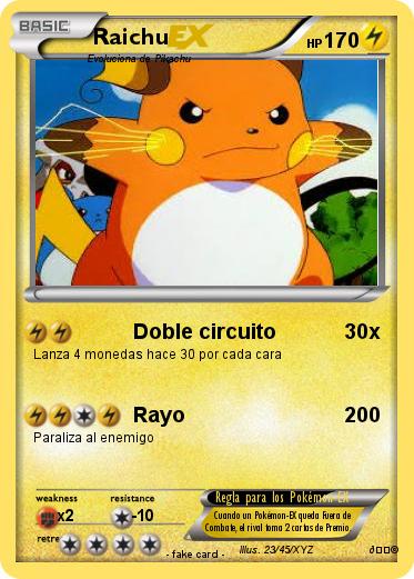 Pokemon Raichu