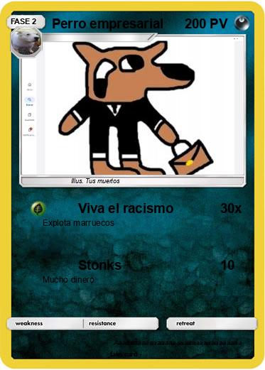 Pokemon Perro empresarial