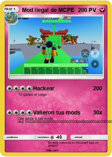Pokemon Mod ilegal de MCPE