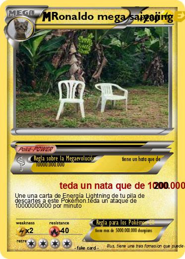 Pokemon Ronaldo mega saiyajing