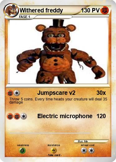 Pokemon Withered freddy