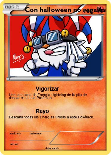 Pokemon Con halloween no regalos