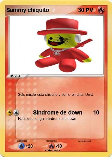 Pokemon Sammy chiquito