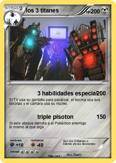 Pokemon los 3 titanes
