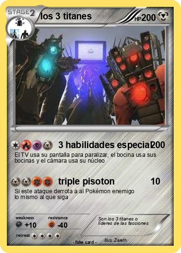 Pokemon los 3 titanes