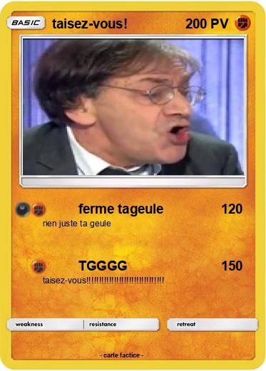 Pokemon taisez-vous!