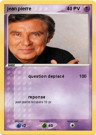 Pokemon jean pierre