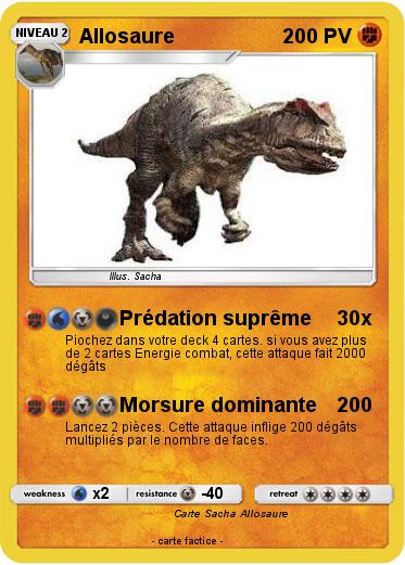 Pokemon Allosaure