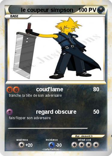 Pokemon le coupeur simpson