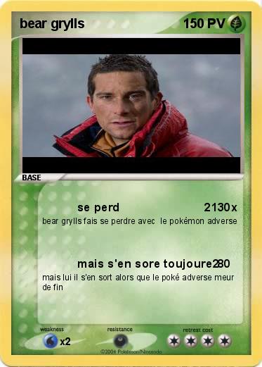 Pokemon bear grylls