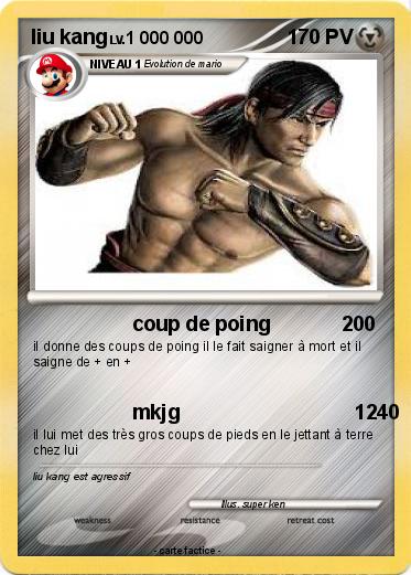 Pokemon liu kang