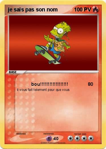 Pokemon je sais pas son nom