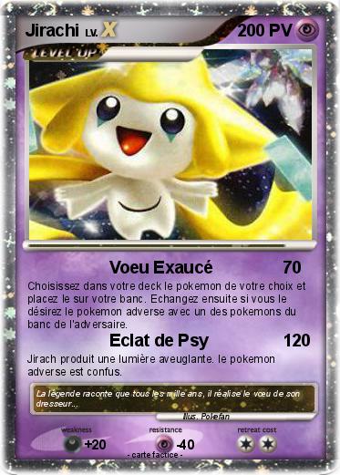 Pokemon Jirachi