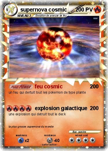 Pokemon supernova cosmic
