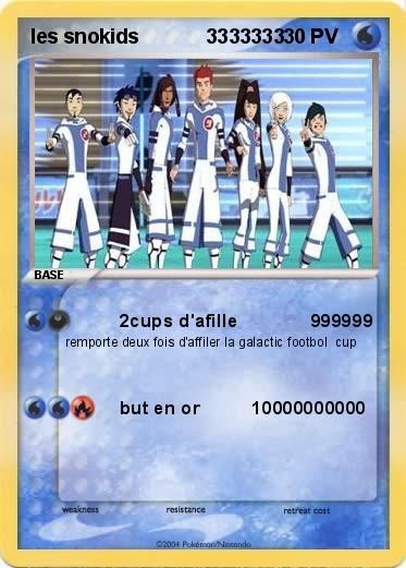 Pokemon les snokids            3333333     