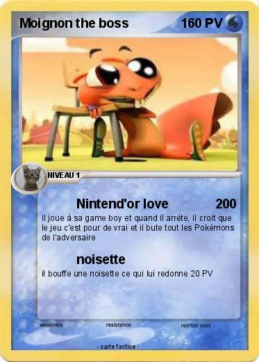 Pokemon Moignon the boss