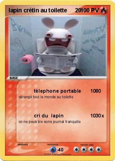Pokemon lapin crétin au toilette     20