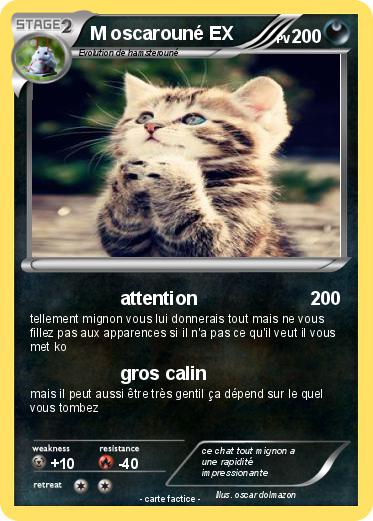 Pokemon M oscarouné EX