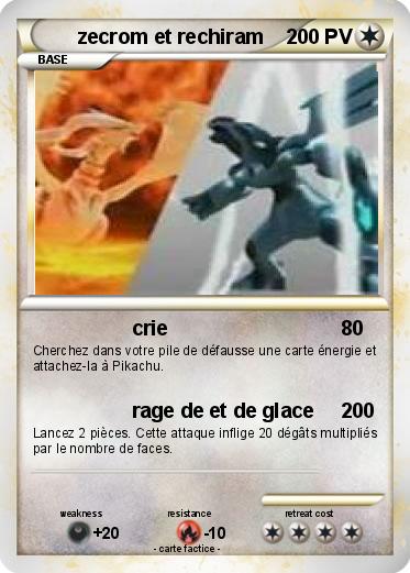 Pokemon zecrom et rechiram
