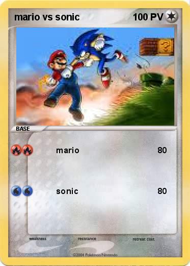 Pokemon mario vs sonic