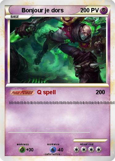 Pokemon Bonjour je dors