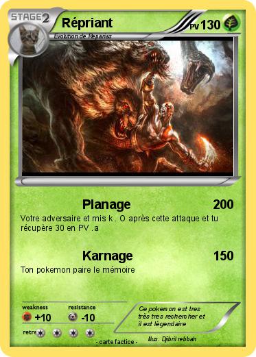 Pokemon Répriant