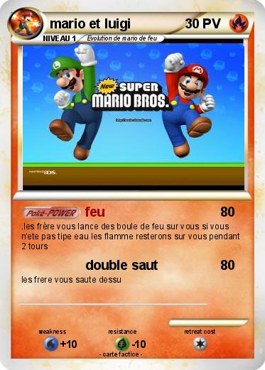Pokemon mario et luigi