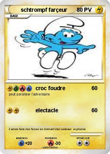 Pokemon schtrompf farçeur