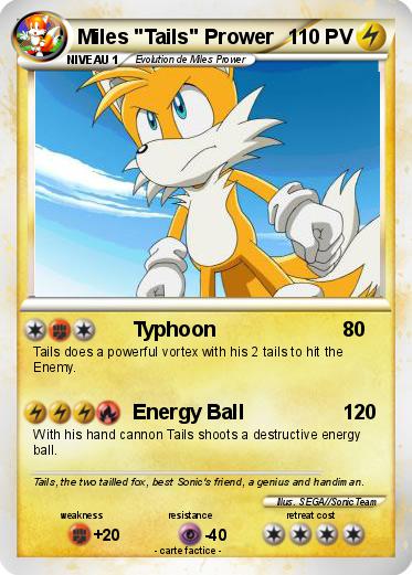 Pokemon Miles "Tails" Prower