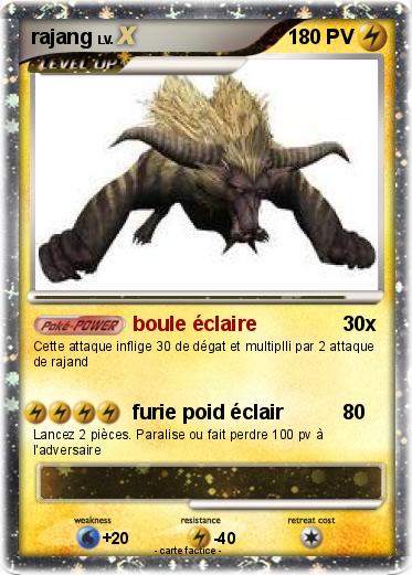 Pokemon rajang