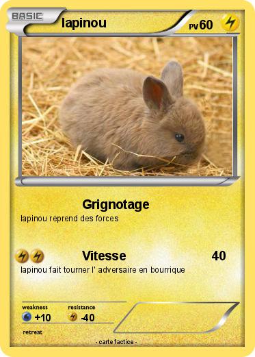 Pokemon lapinou