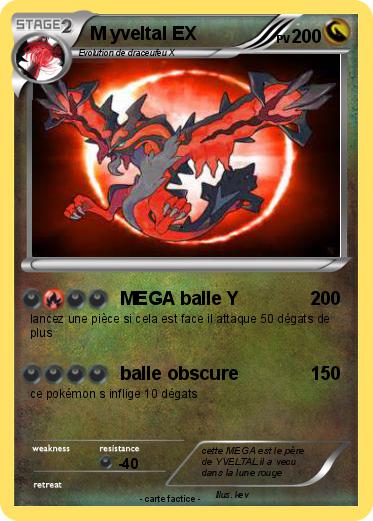 Pokemon M yveltal EX