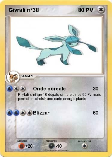 Pokemon Givrali n°38