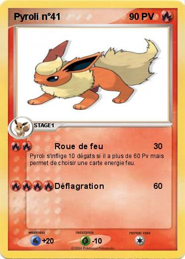 Pokemon Pyroli n°41