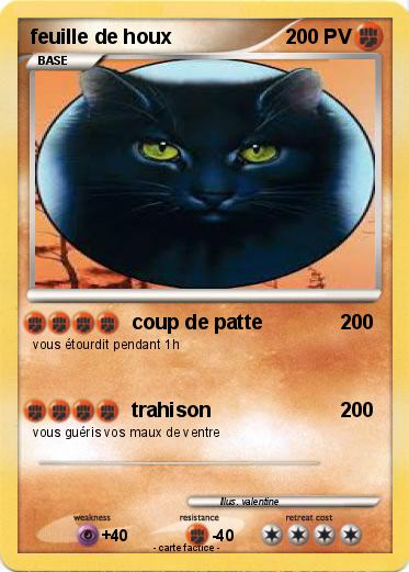 Pokemon feuille de houx
