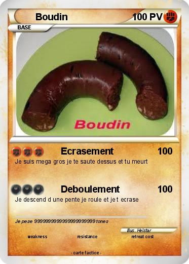 Pokemon Boudin