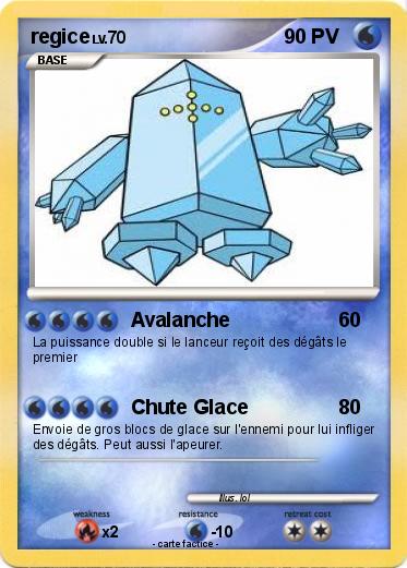 Pokemon regice
