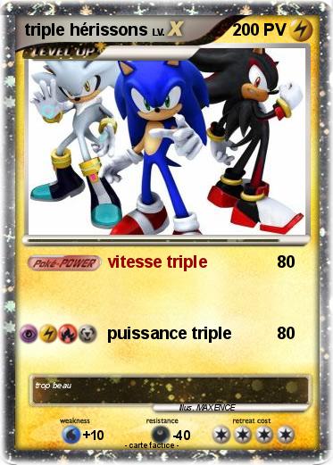 Pokemon triple hérissons