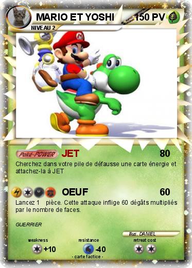 Pokemon MARIO ET YOSHI