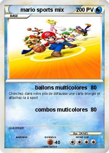 Pokemon mario sports mix