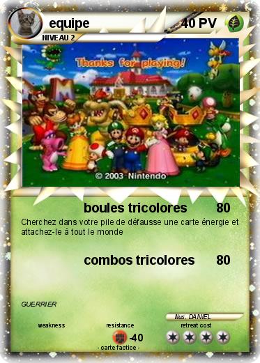 Pokemon equipe