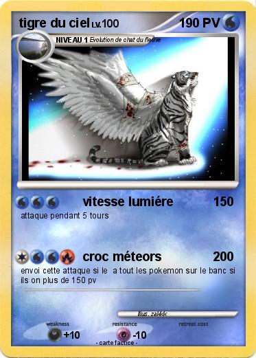 Pokemon tigre du ciel