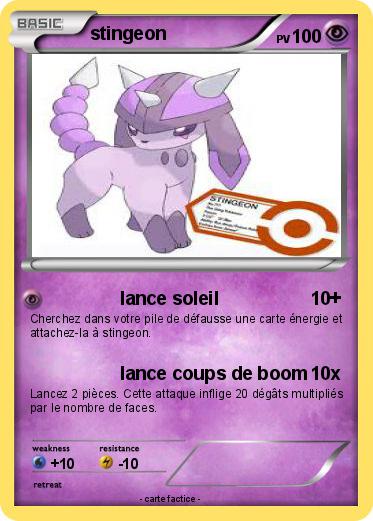 Pokemon stingeon
