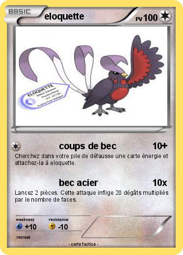Pokemon eloquette