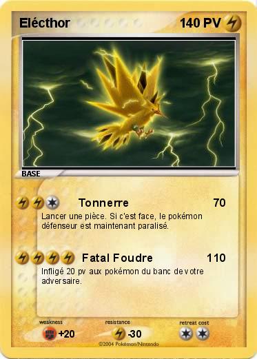 Pokemon Elécthor