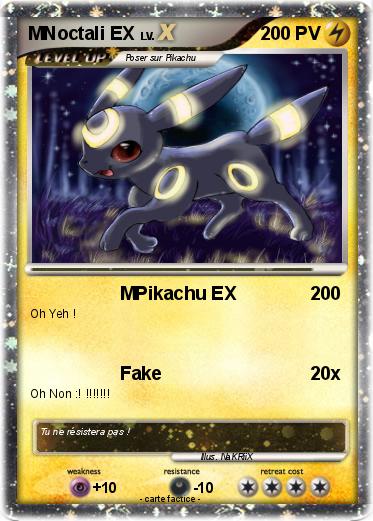 Pokemon MNoctali EX